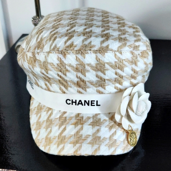 Accessories Authentic Ribbon Herringbone Cap Poshmark